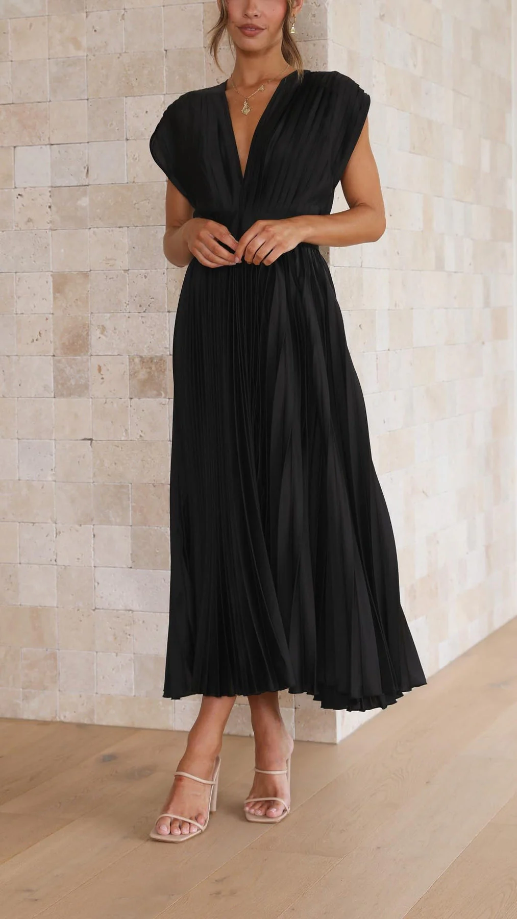 Iria - Abito Elegante a Pieghe - Image 10