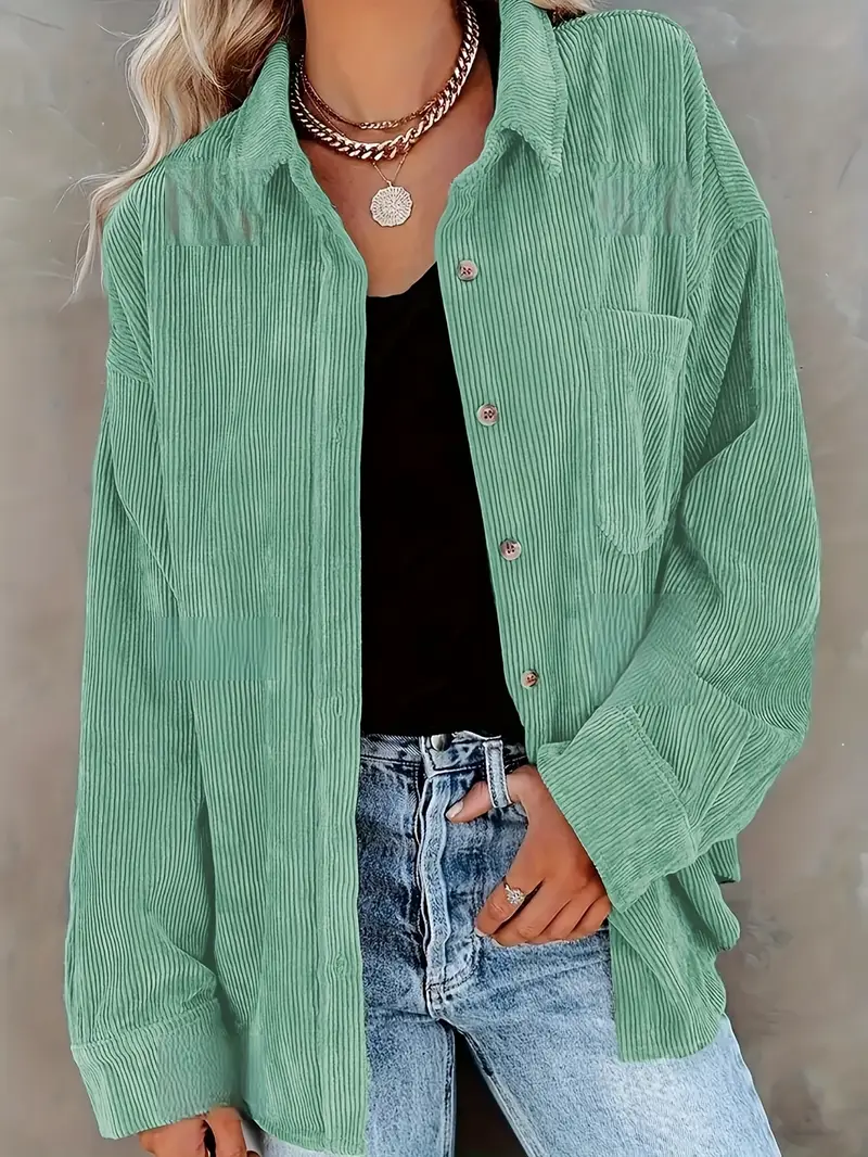 Irmela - Camicia a Maniche Lunghe Con Bottoni - Image 10