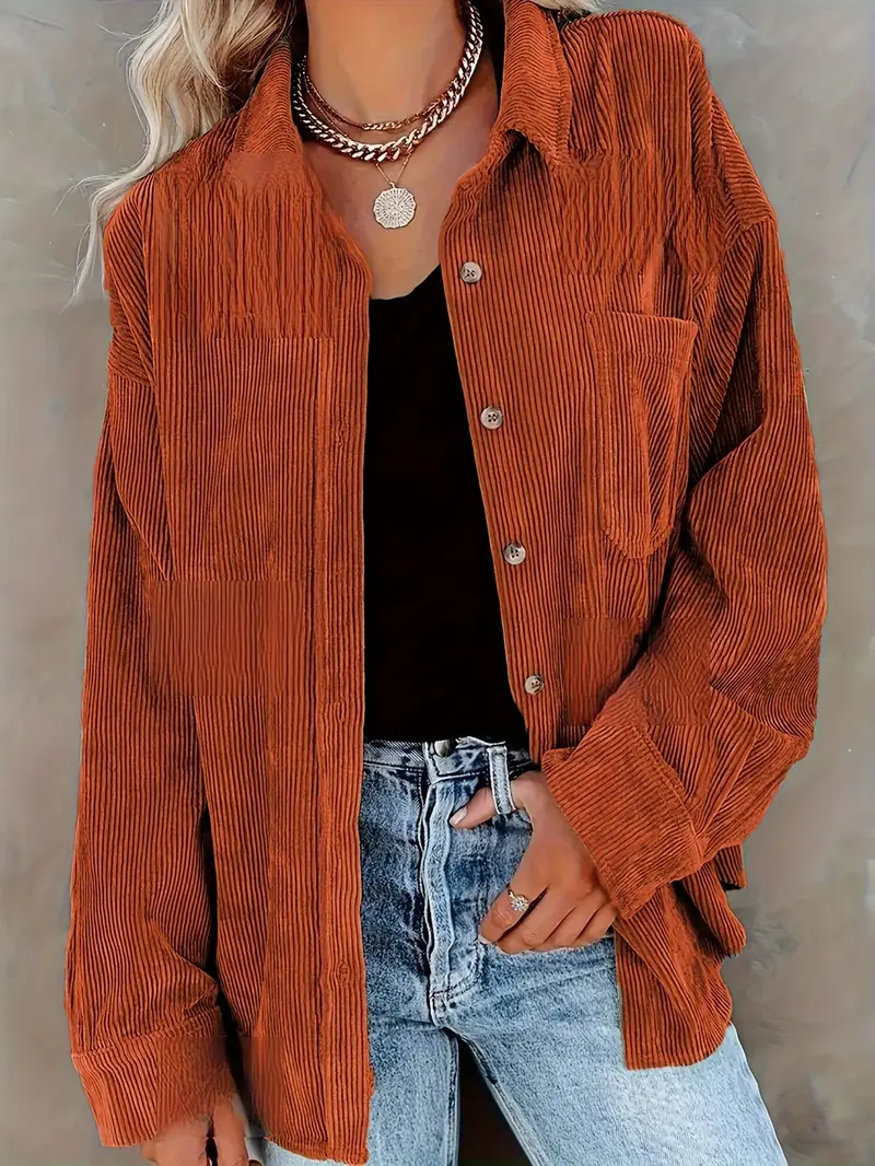 Irmela - Camicia a Maniche Lunghe Con Bottoni - Image 15