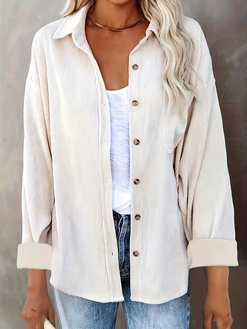 Irmela - Camicia a Maniche Lunghe Con Bottoni - Image 18