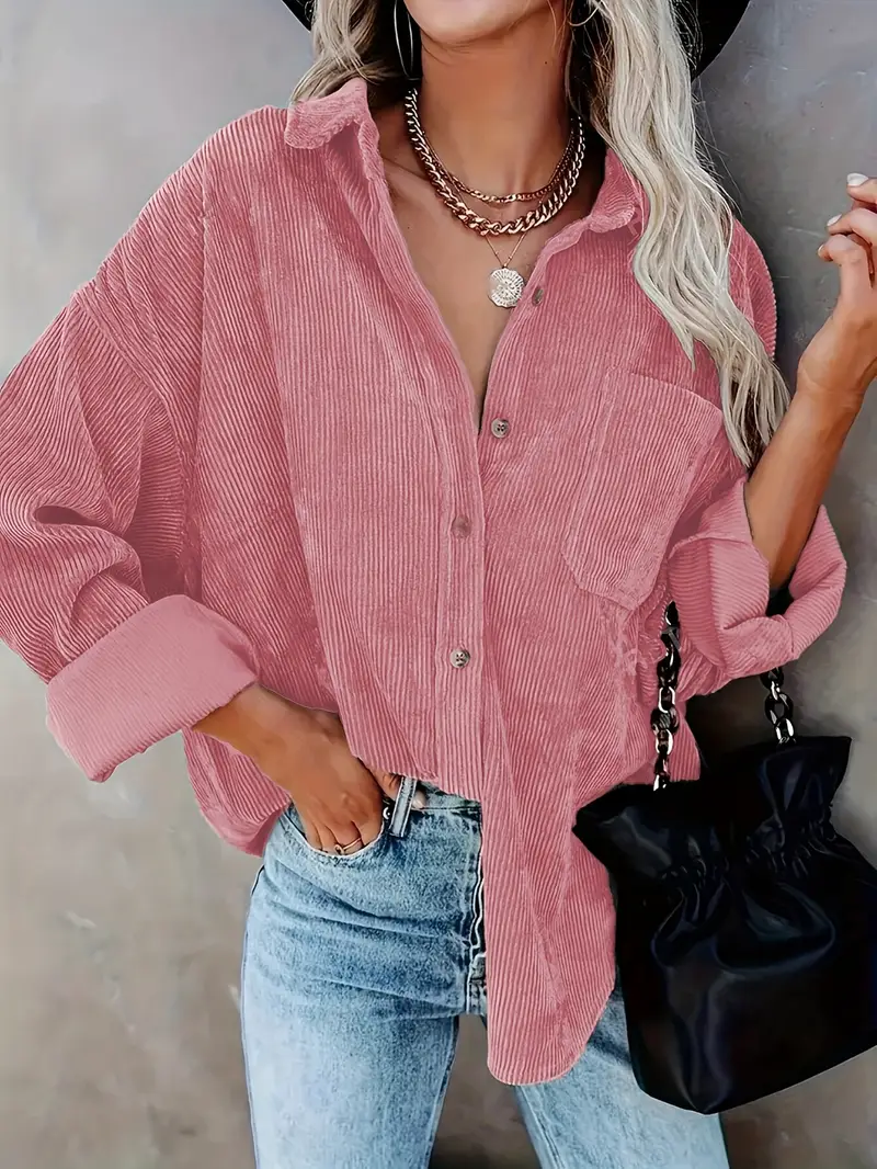 Irmela - Camicia a Maniche Lunghe Con Bottoni - Image 2