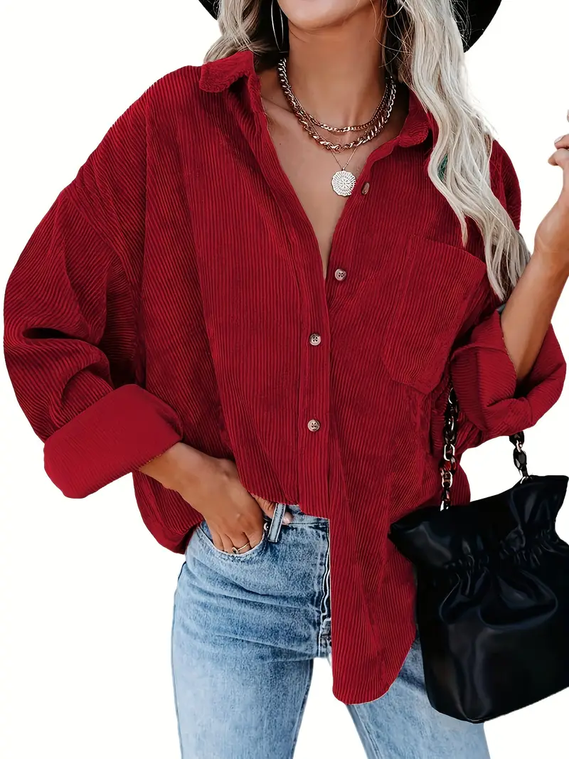 Irmela - Camicia a Maniche Lunghe Con Bottoni - Image 7