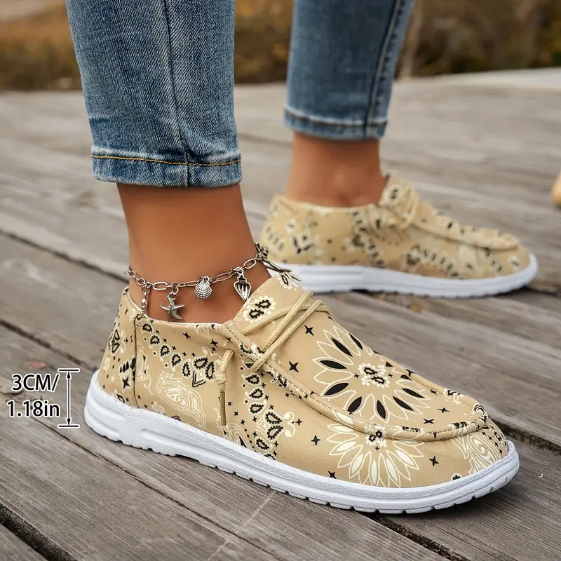 Isavella - Casual Estate Scarpe Con Motivo Floreale - Image 7