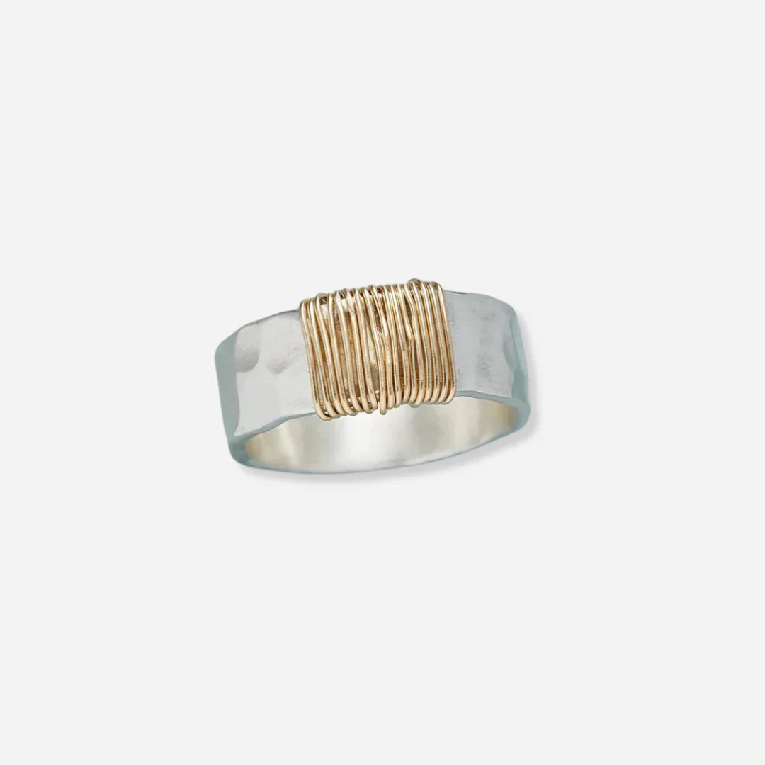 Jaela - Anello Boho Con Fili Dorati - Image 2