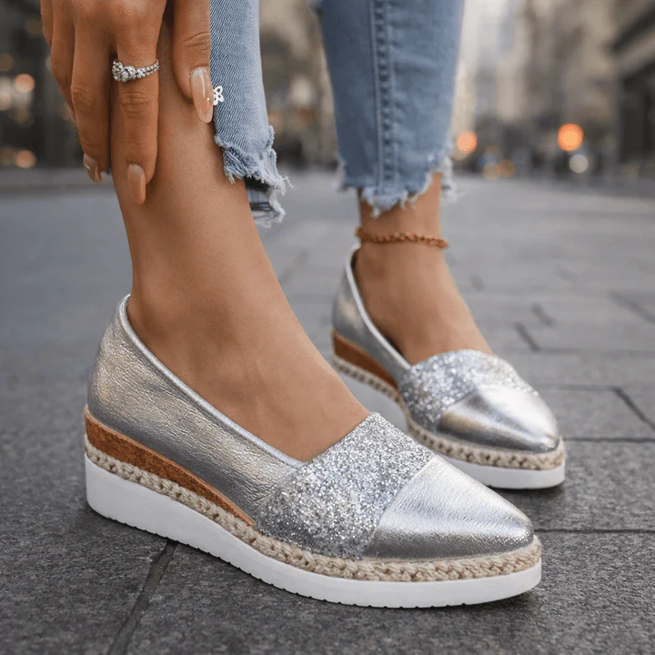 Jahaira - Eleganti Scarpe Con Zeppa Antiscivolo - Image 5