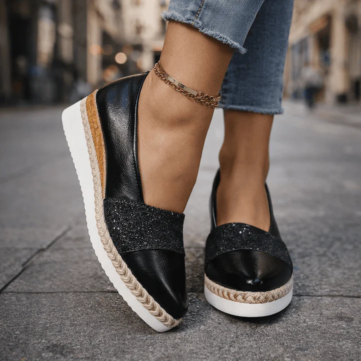Jahaira - Eleganti Scarpe Con Zeppa Antiscivolo - Image 6