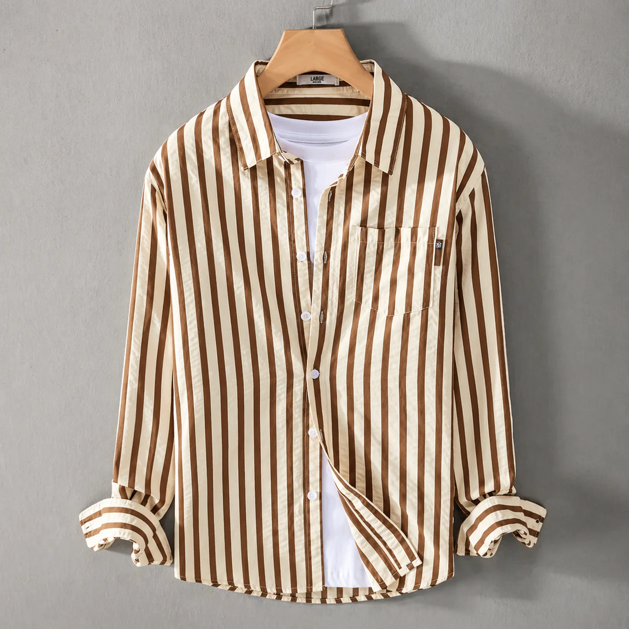 Jarge - Elegante Camicia a Righe - Image 2