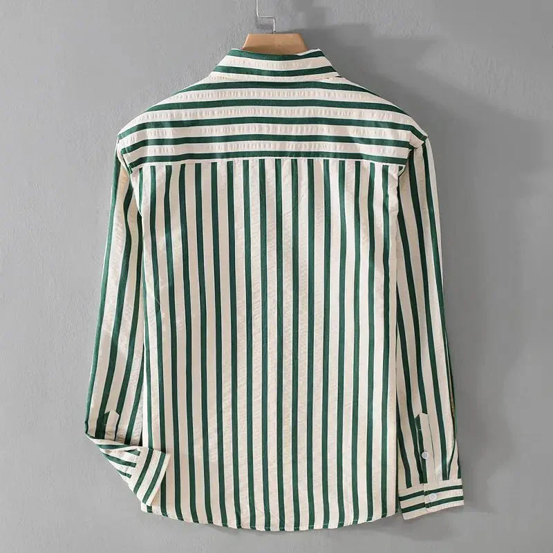 Jarge - Elegante Camicia a Righe - Image 4
