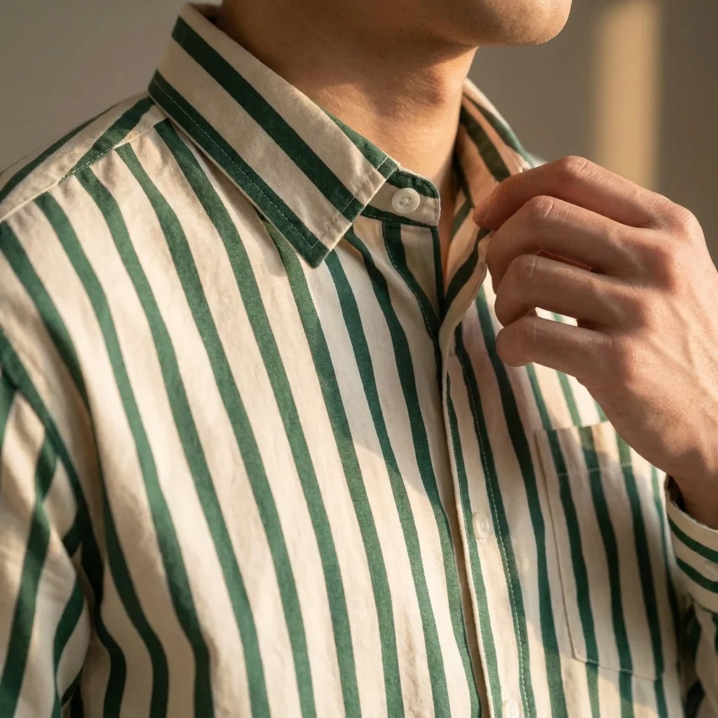 Jarge - Elegante Camicia a Righe - Image 6