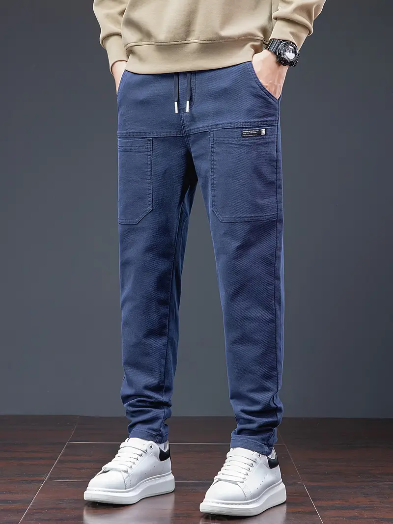 Jarrett - Elegante Pantalone Jogging Con Coulisse In Vita - Image 3
