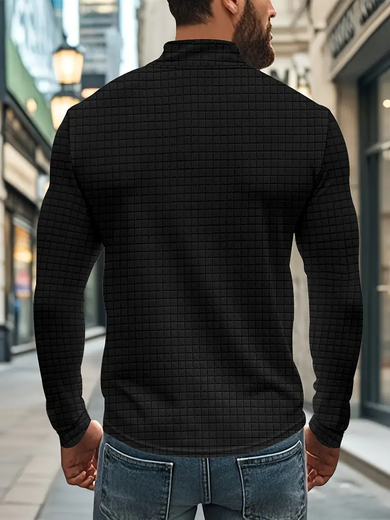 Jarryd - Felpa a Maniche Lunghe Con Mezza Zip - Image 16