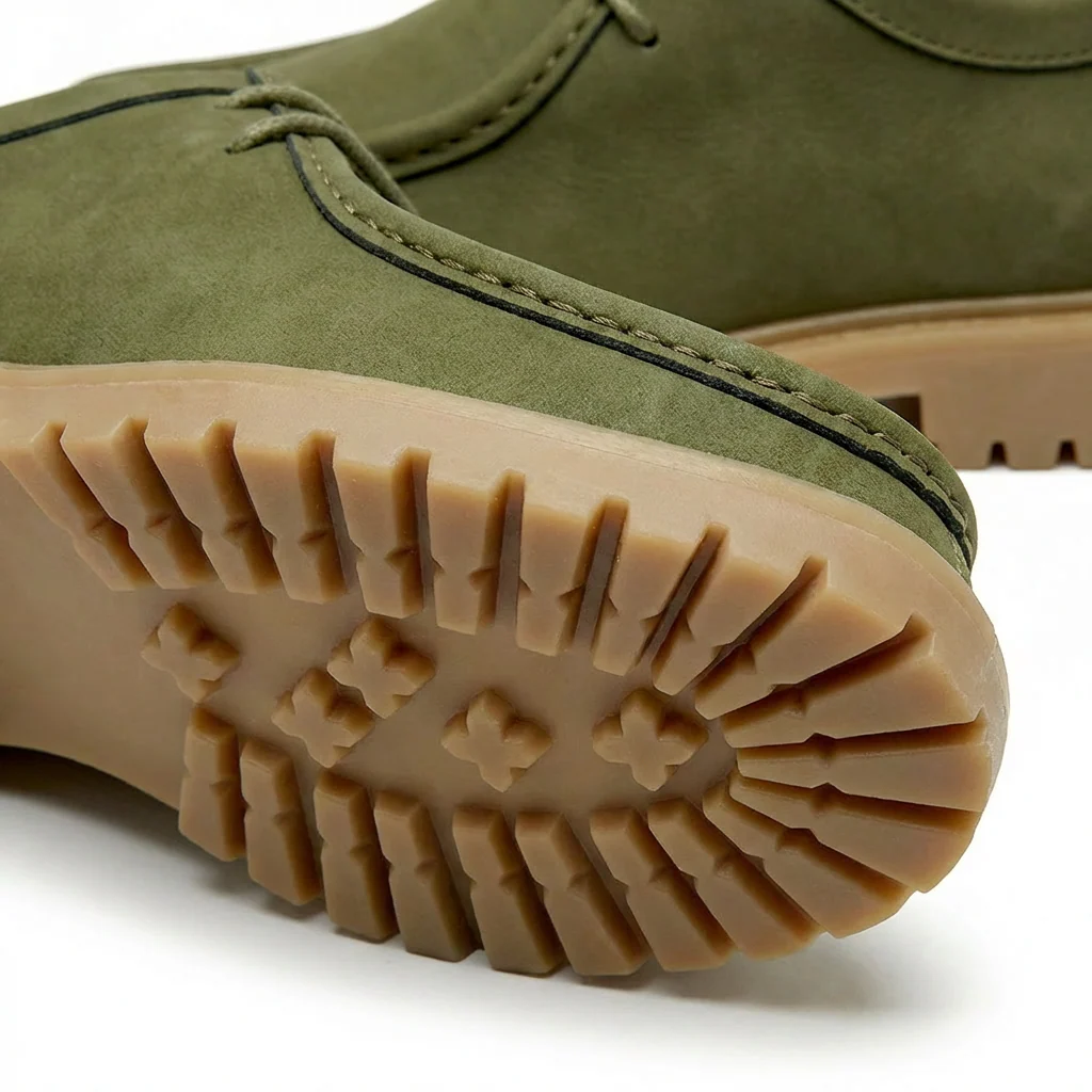 Jasson - Scarpe Stringate in Pelle Scamosciata Con Punta Mocassino - Image 10