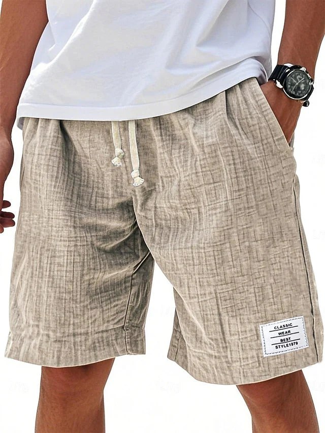 Javid - Pantaloncini Casual Leggeri Dalla Vestibilità Comoda - Image 4