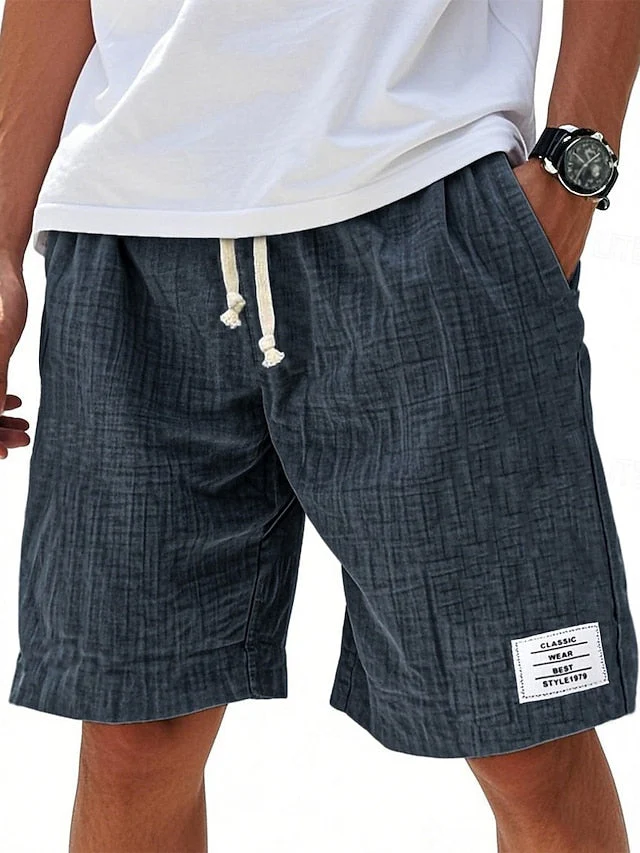 Javid - Pantaloncini Casual Leggeri Dalla Vestibilità Comoda - Image 7