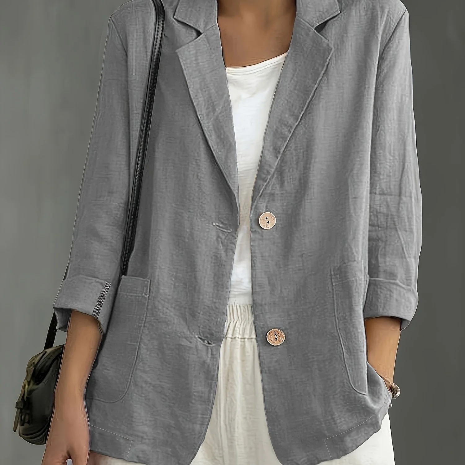 Jayde - Elegante Blazer in Cotone - Image 10