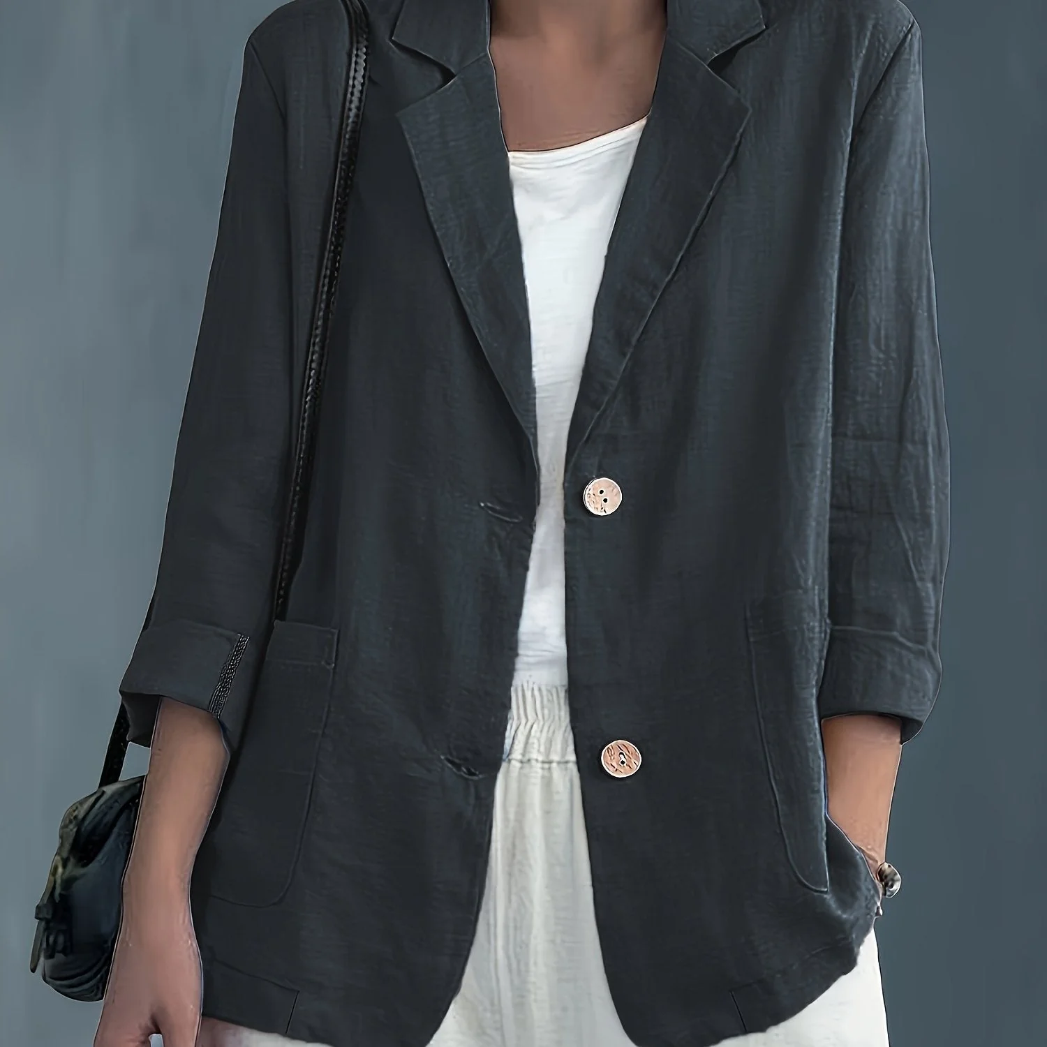 Jayde - Elegante Blazer in Cotone - Image 13