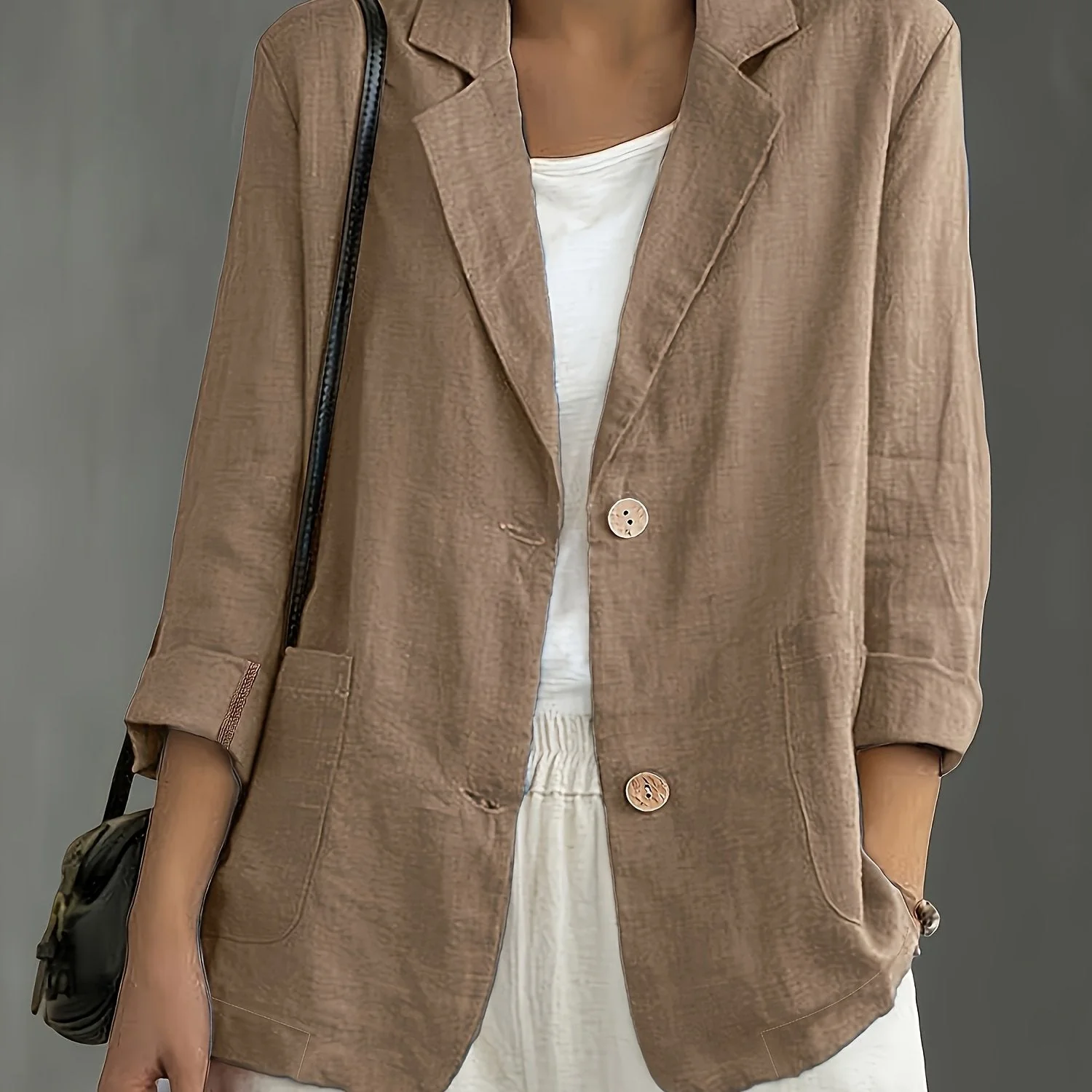 Jayde - Elegante Blazer in Cotone - Image 3