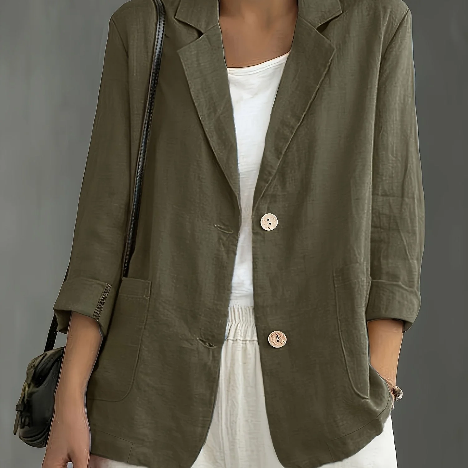 Jayde - Elegante Blazer in Cotone - Image 4
