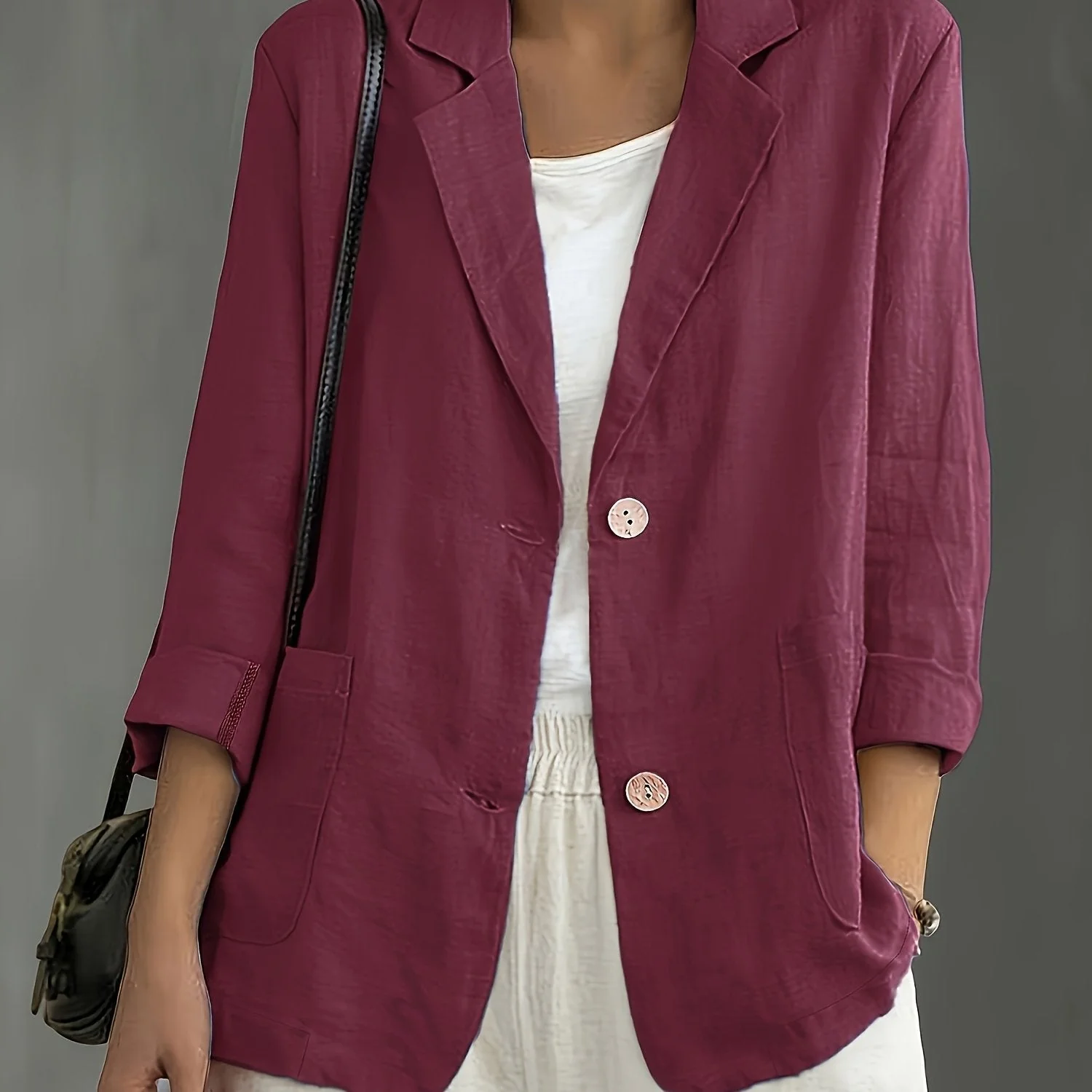 Jayde - Elegante Blazer in Cotone - Image 5