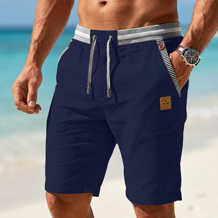 Jeferson - Pantaloncini Estivi Leggeri Con Lacci - Image 5