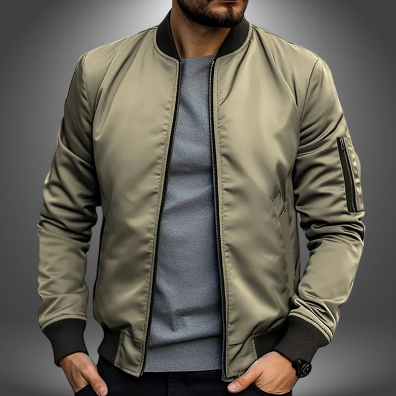Jeffri - Elegante Giacca Bomber - Image 3