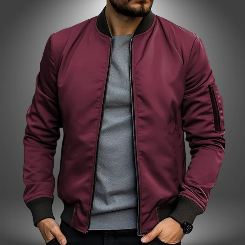 Jeffri - Elegante Giacca Bomber - Image 5