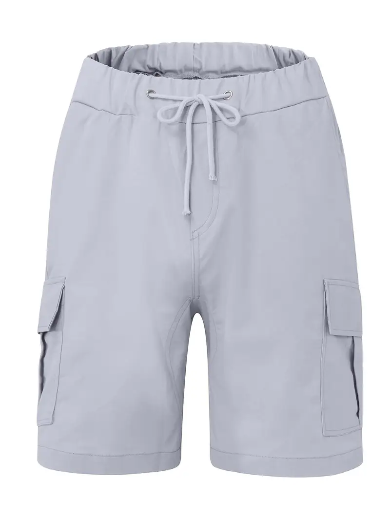 Jelte - Pantaloncini Cargo Casual Non Elasticizzati Con Coulisse - Image 8