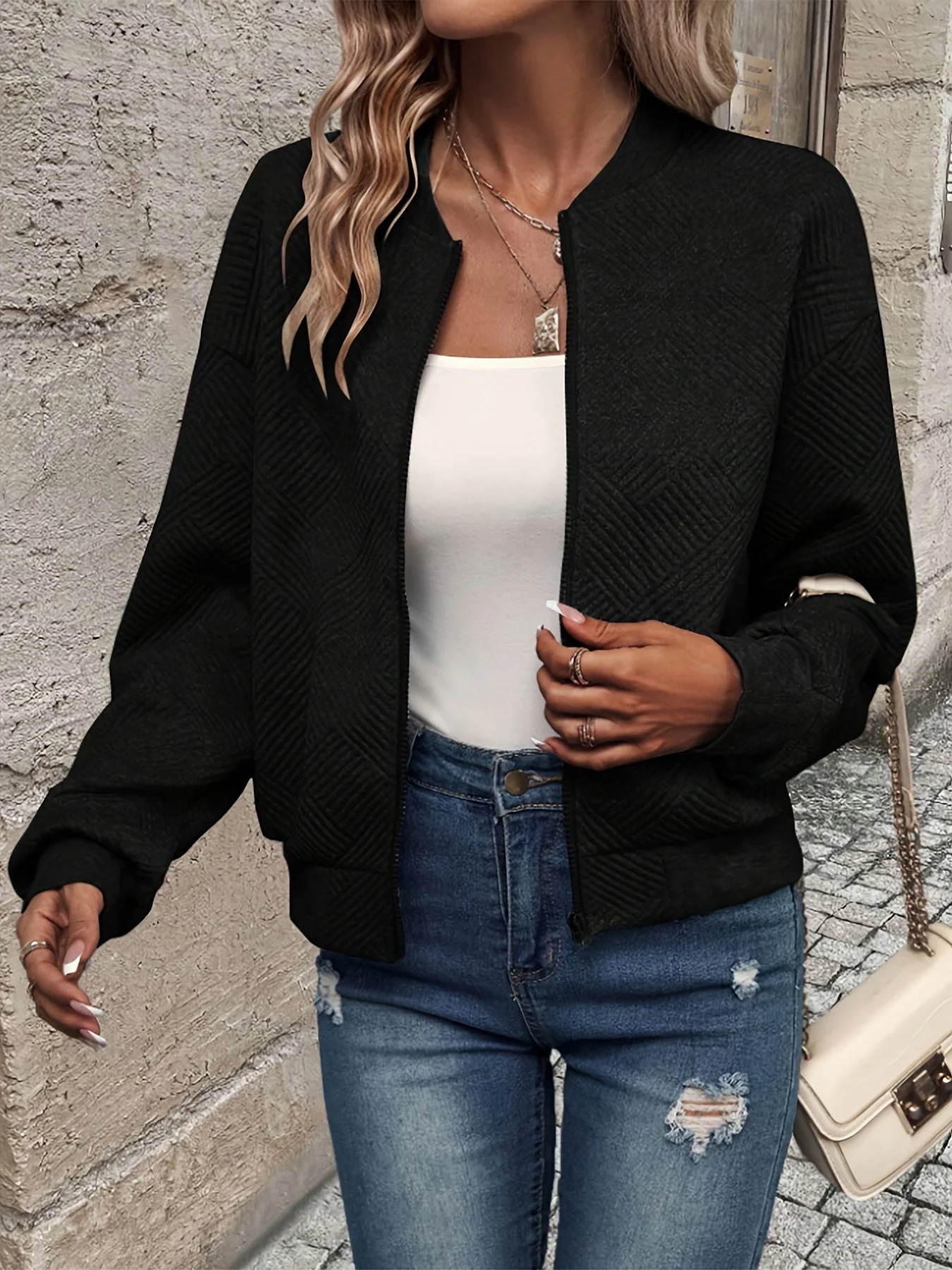 Jemma - Giacca a Maniche Lunghe Con Zippare - Image 11
