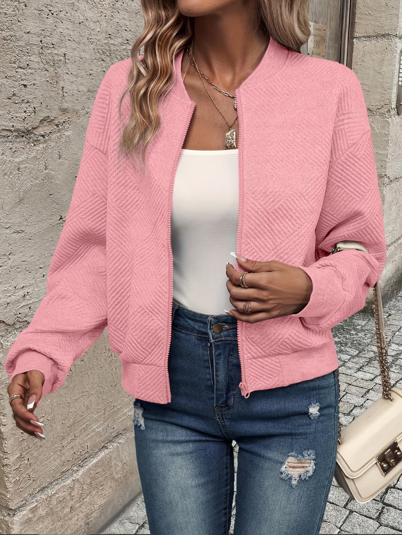 Jemma - Giacca a Maniche Lunghe Con Zippare - Image 18