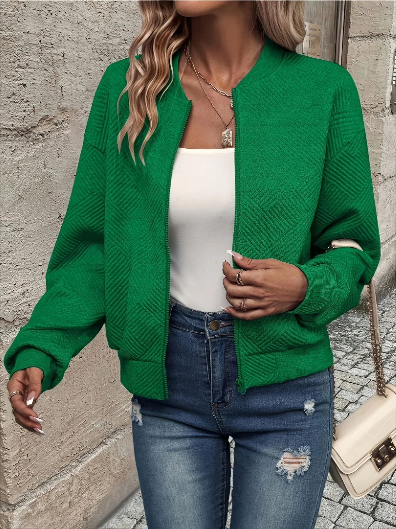 Jemma - Giacca a Maniche Lunghe Con Zippare - Image 23