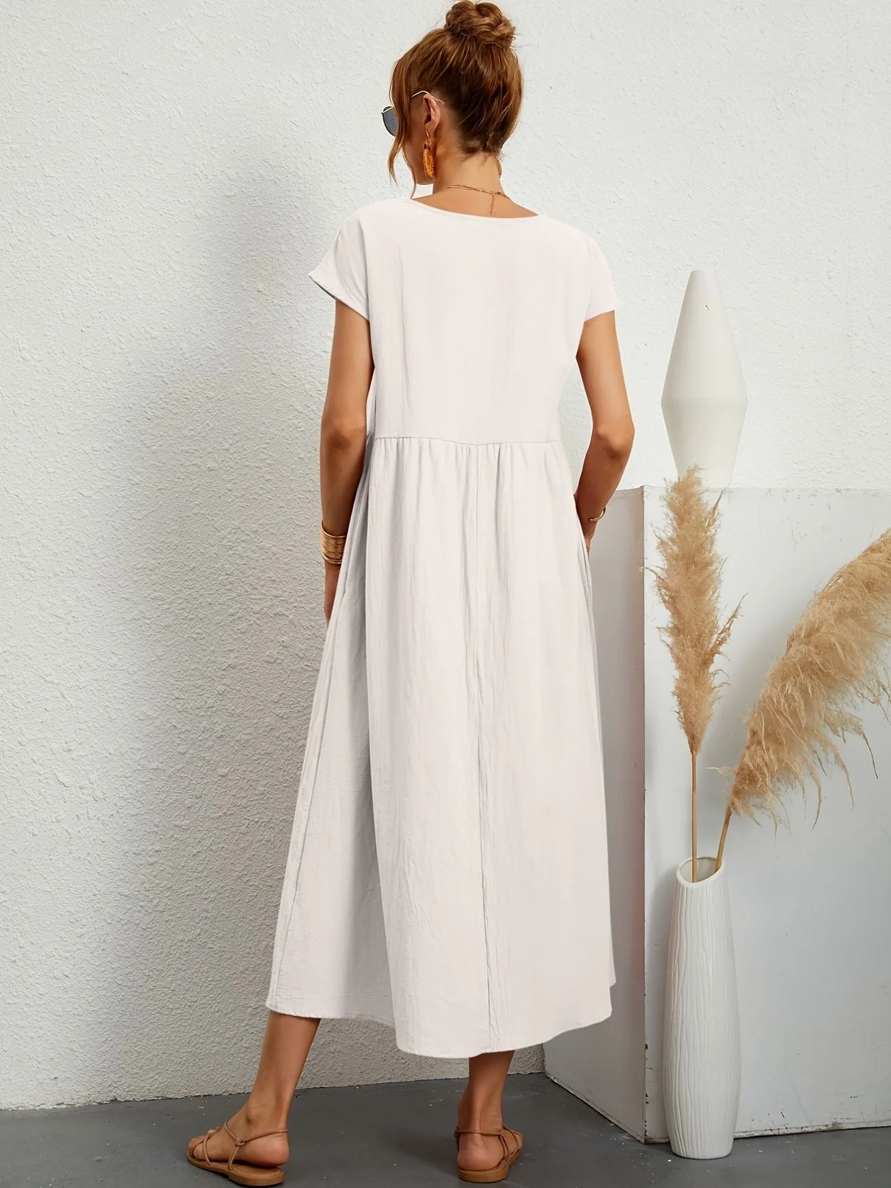 Jessica - Abito casual in lino - Image 11