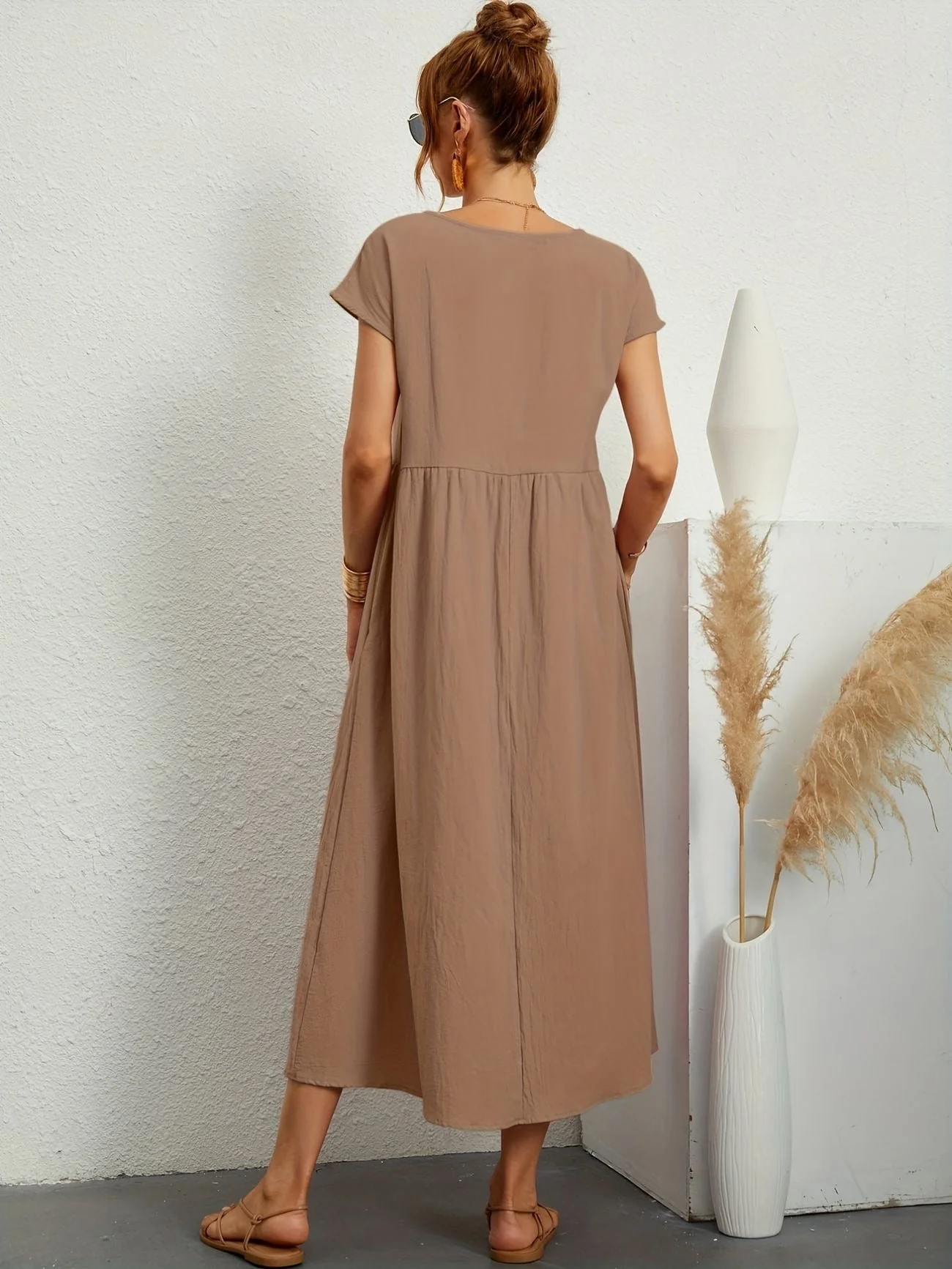 Jessica - Abito casual in lino - Image 12