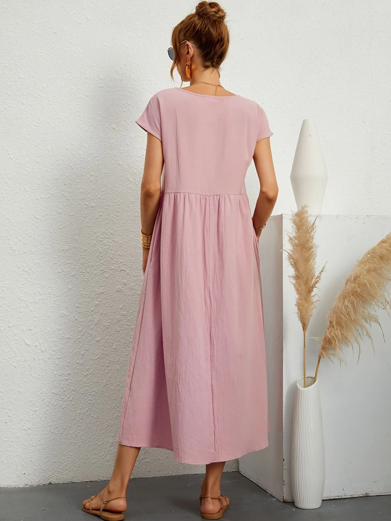 Jessica - Abito casual in lino - Image 14