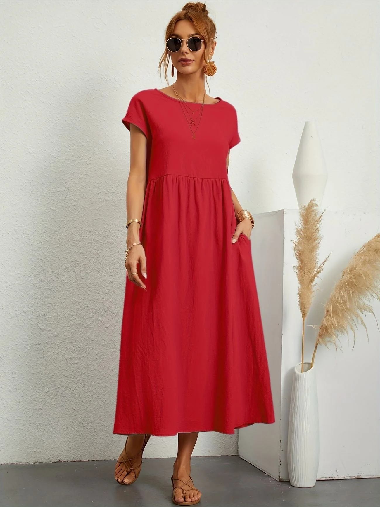 Jessica - Abito casual in lino - Image 6