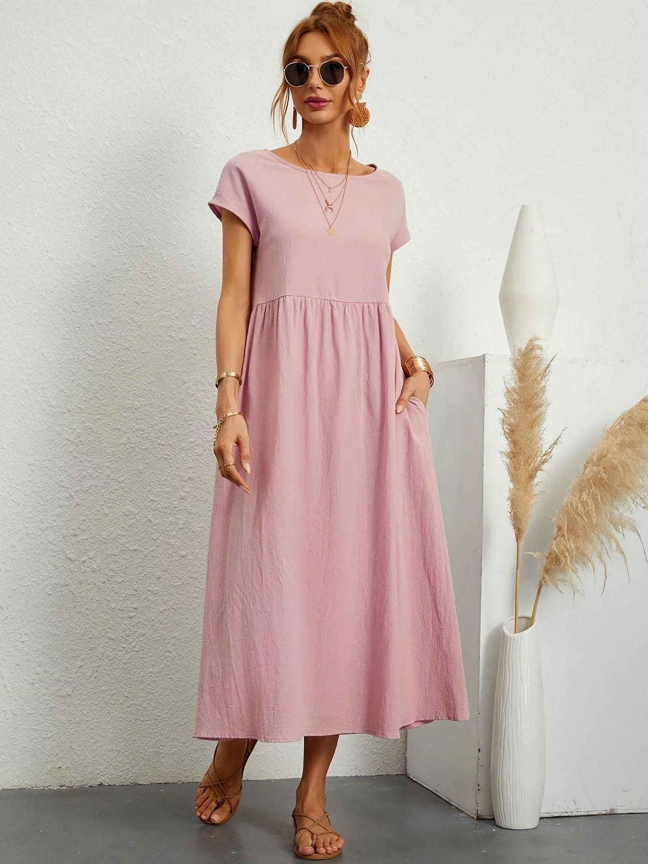 Jessica - Abito casual in lino - Image 7
