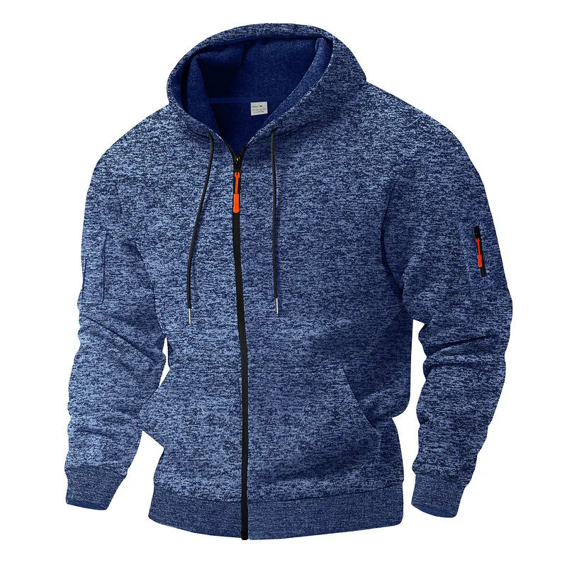 Jesson - Giacca Elegante In Pile Con Cappuccio