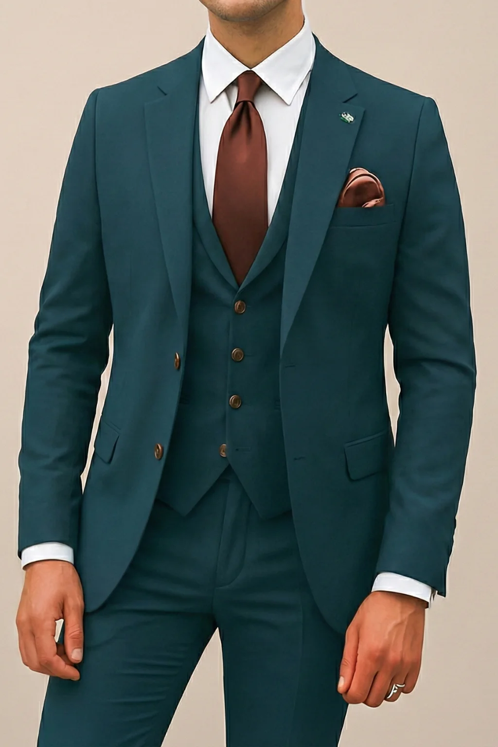 Jiannis - Elegante Completo a Tre Pezzi - Image 2