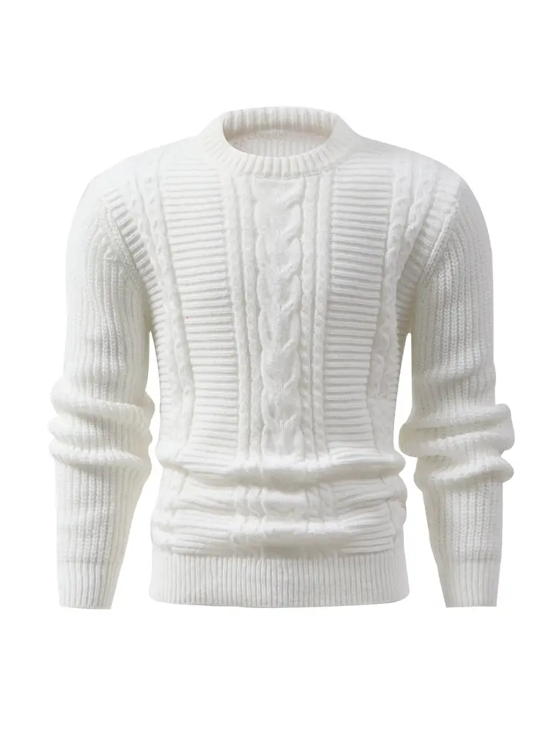 Jilson - Maglione Con Collo Rotondo e Maniche Lunghe
