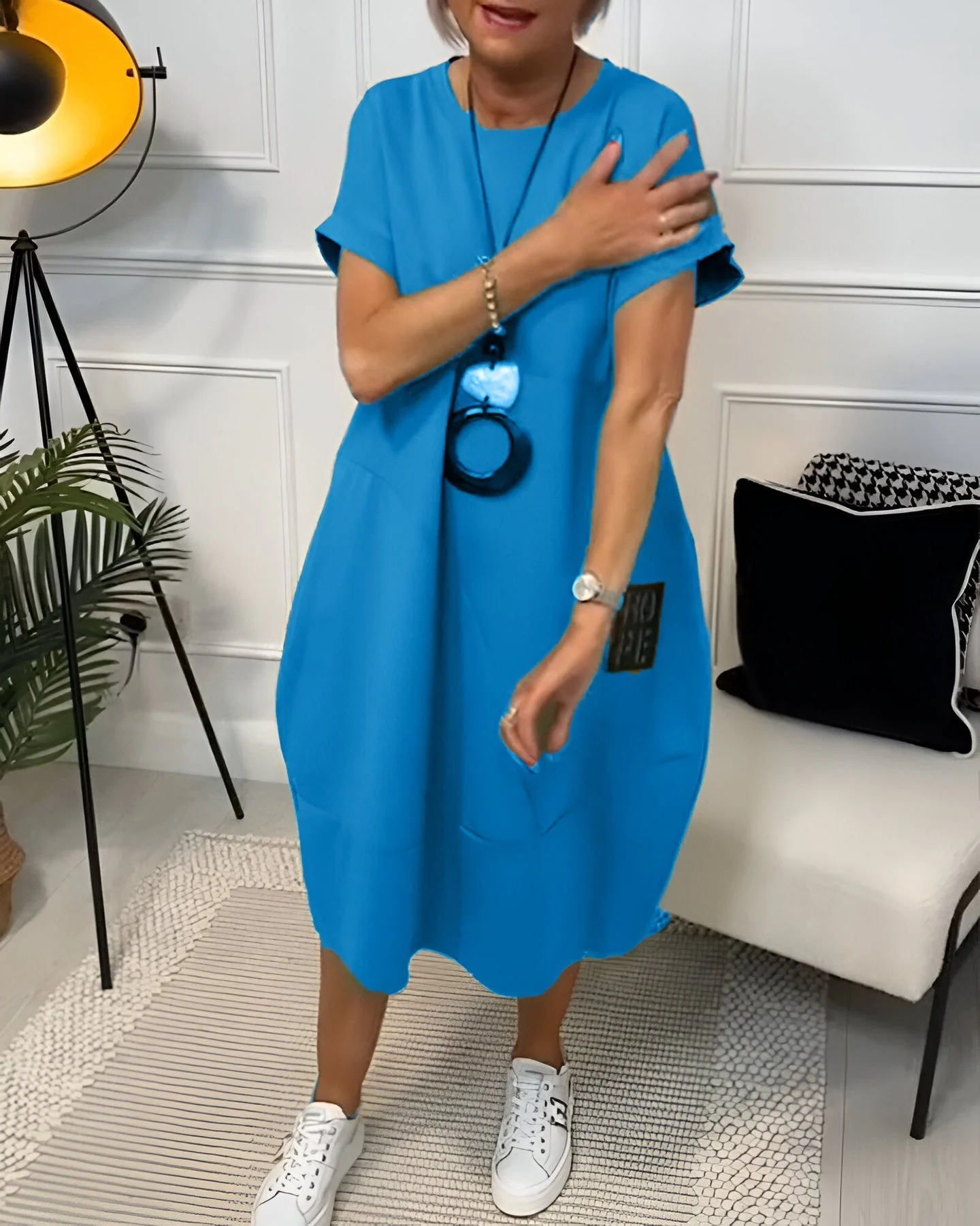 Jocelyn - Abito Casuale Con Tasche e Confort - Image 14