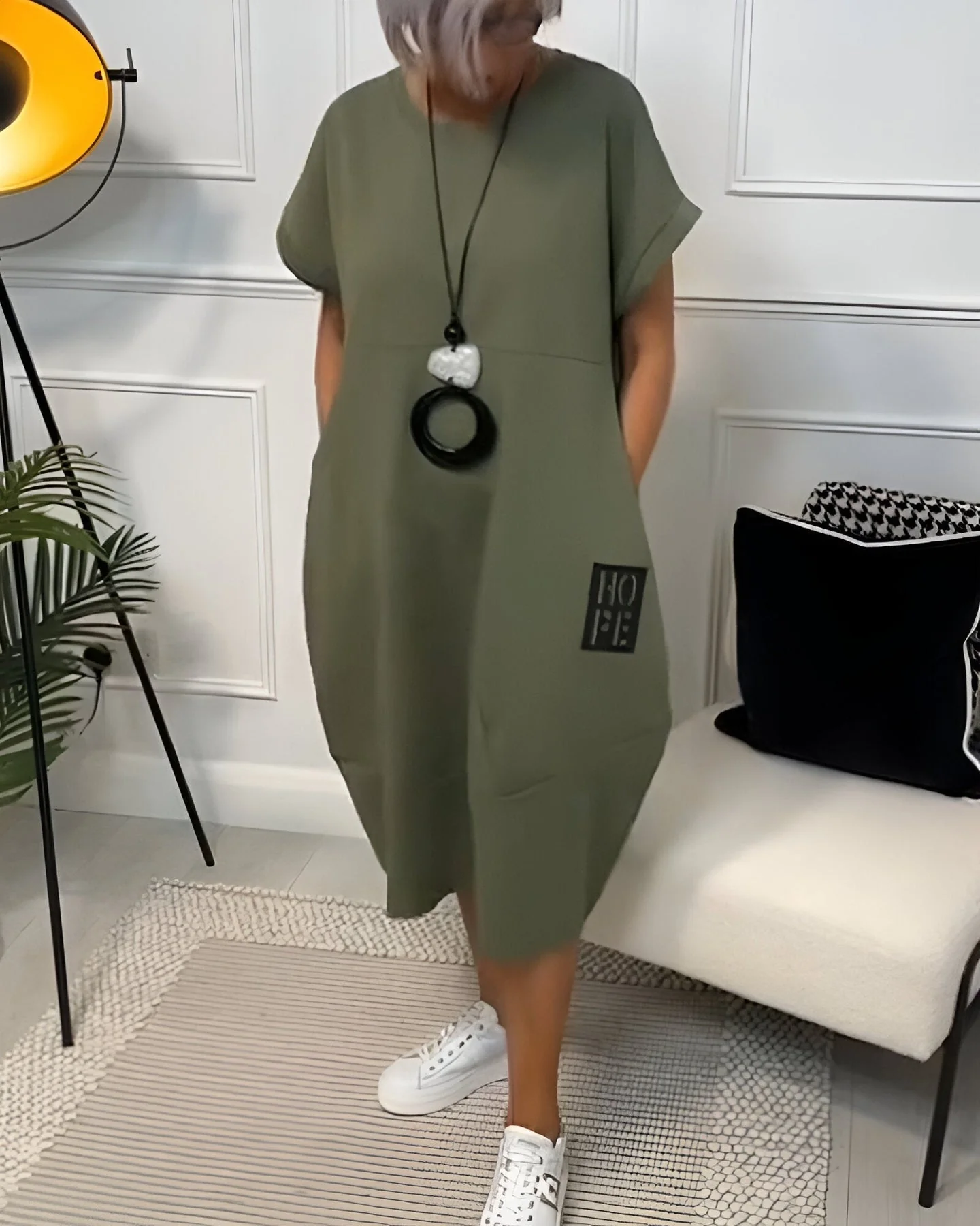 Jocelyn - Abito Casuale Con Tasche e Confort - Image 3