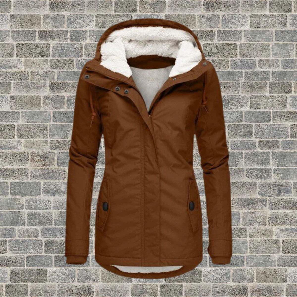Johanna - Cappotto Invernale Lungo Impermeabile - Image 4