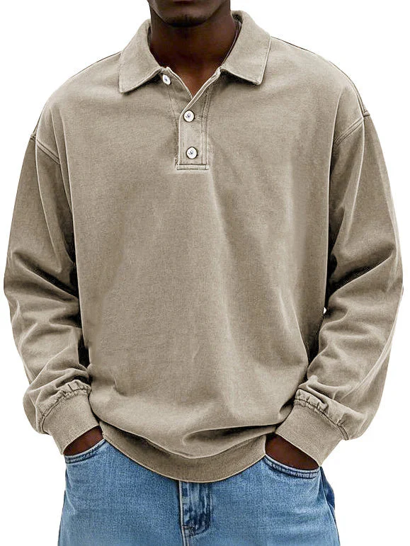 Johannes - Camicia Vintage a Maniche Lunghe - Image 2