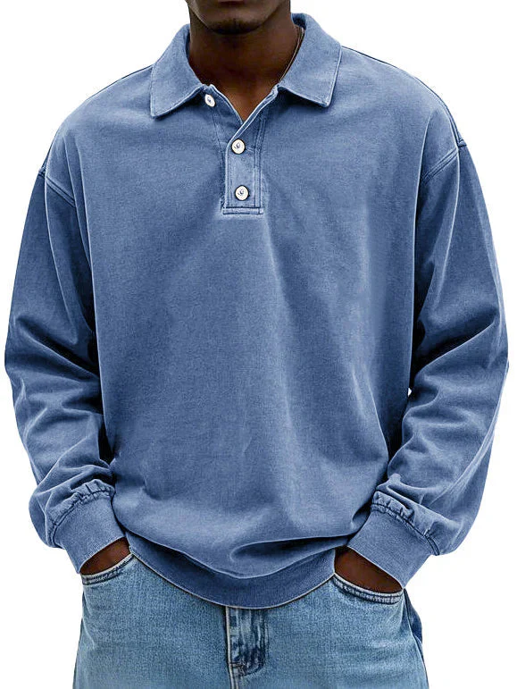 Johannes - Camicia Vintage a Maniche Lunghe - Image 3