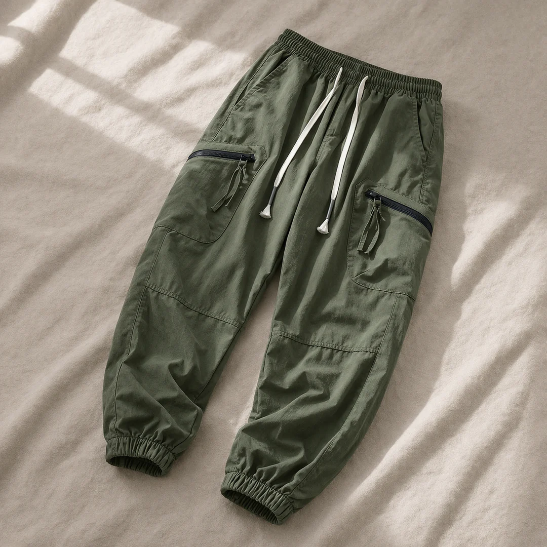 Johnas - Pantaloni Merci Casuale Con Coulisse - Image 2