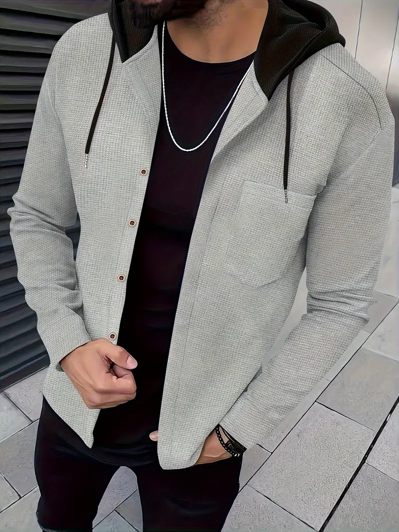 Johnathan - Giacca Casual Con Cappuccio e Tasca - Image 5