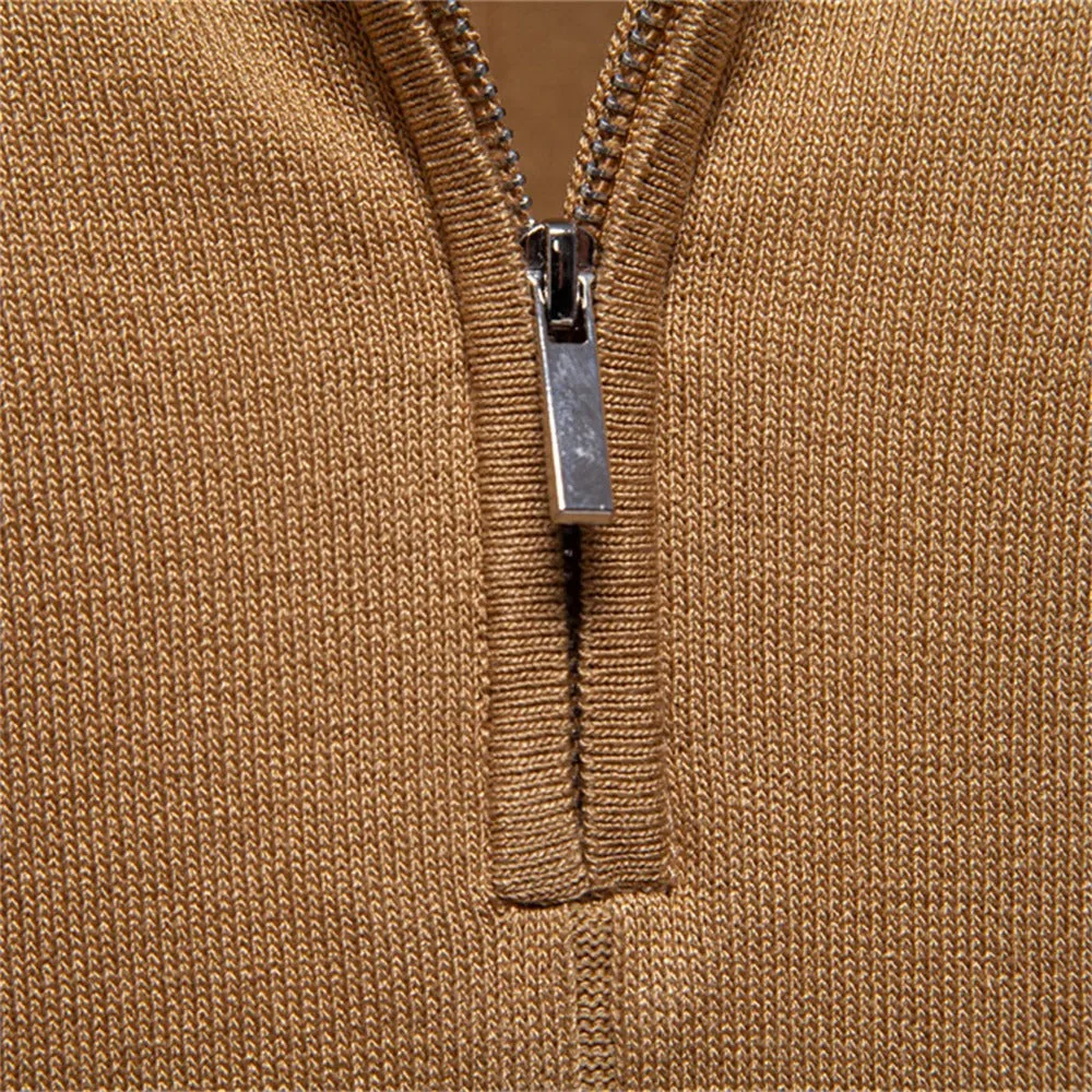 Johncena - Polo Casuale Sportiva Con Zip - Image 8