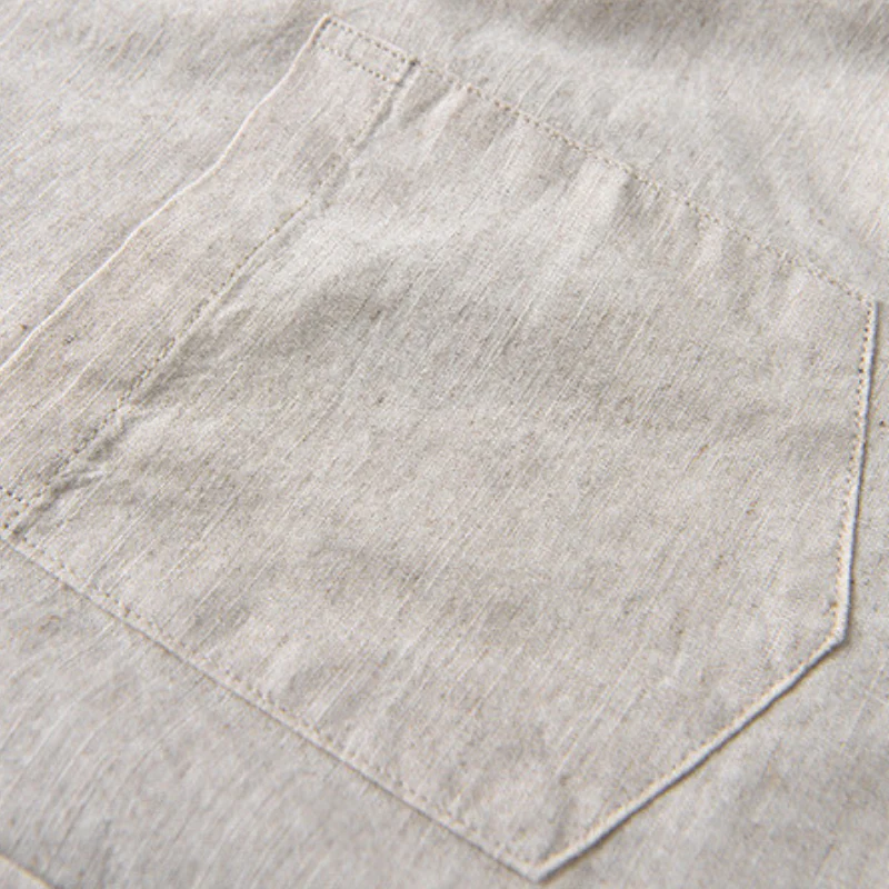 Johnson - Camicia Di Lino Abbottonatura - Image 12