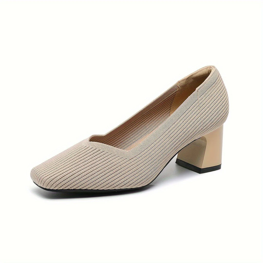 Joleen - Eleganti Décolleté Con Tacco Grosso - Image 3