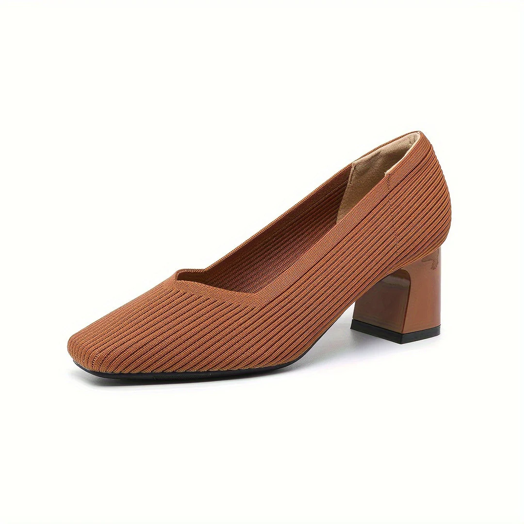 Joleen - Eleganti Décolleté Con Tacco Grosso - Image 4