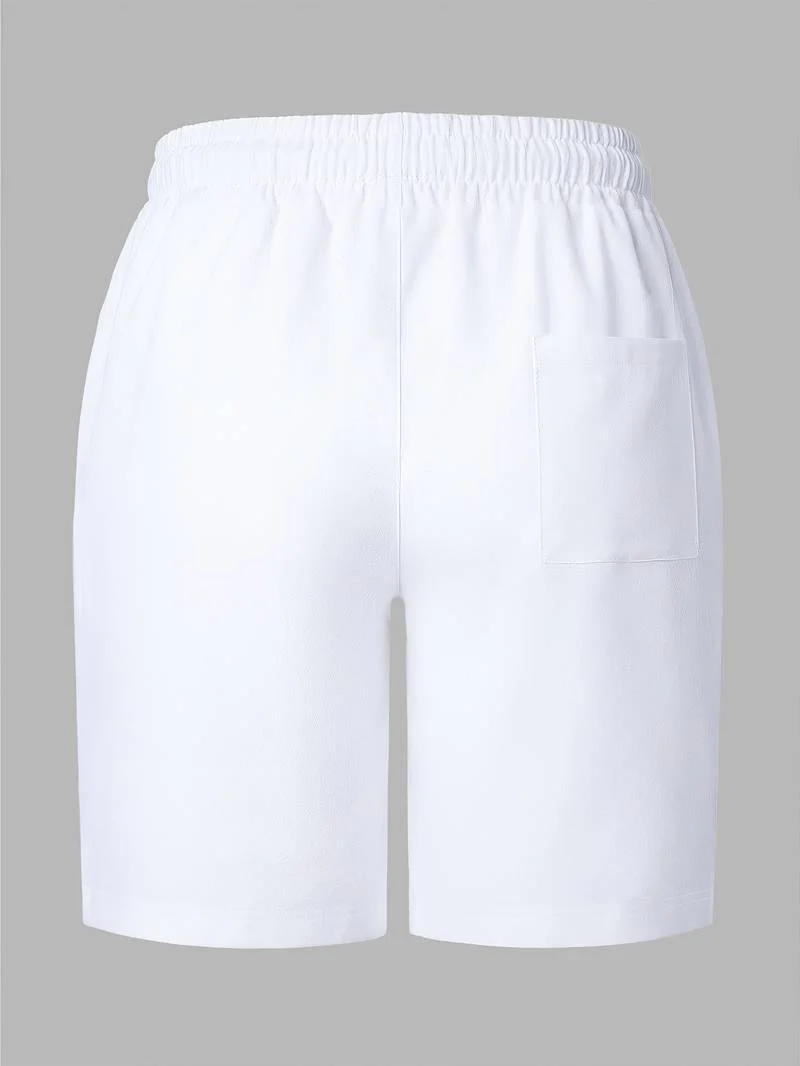 Jonatas - Pantaloncini Estivi in Lino Con Tasca Con Coulisse - Image 7